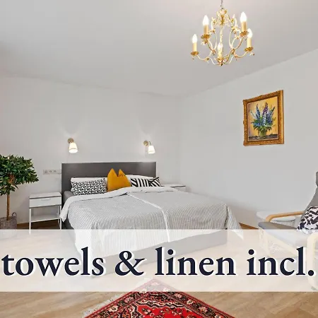 Hallo!-apartment 11: Cozy City Center With Wi-fi Bad Worishofen